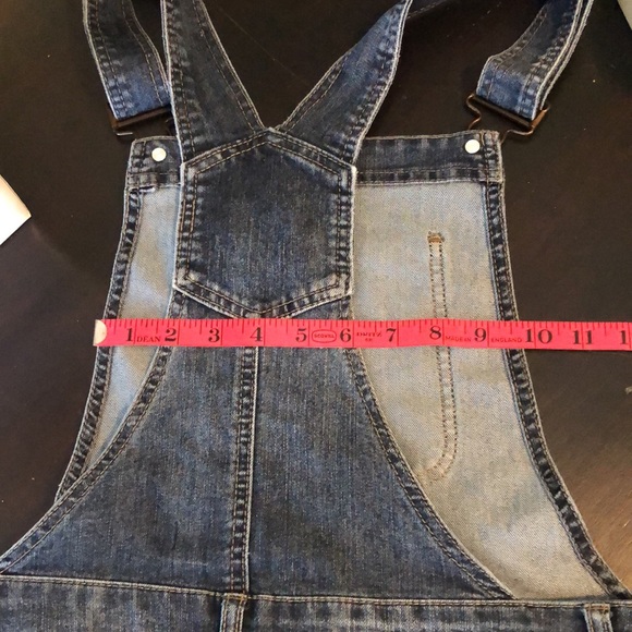 Denim Overall Shorts - Picture 11 of 11